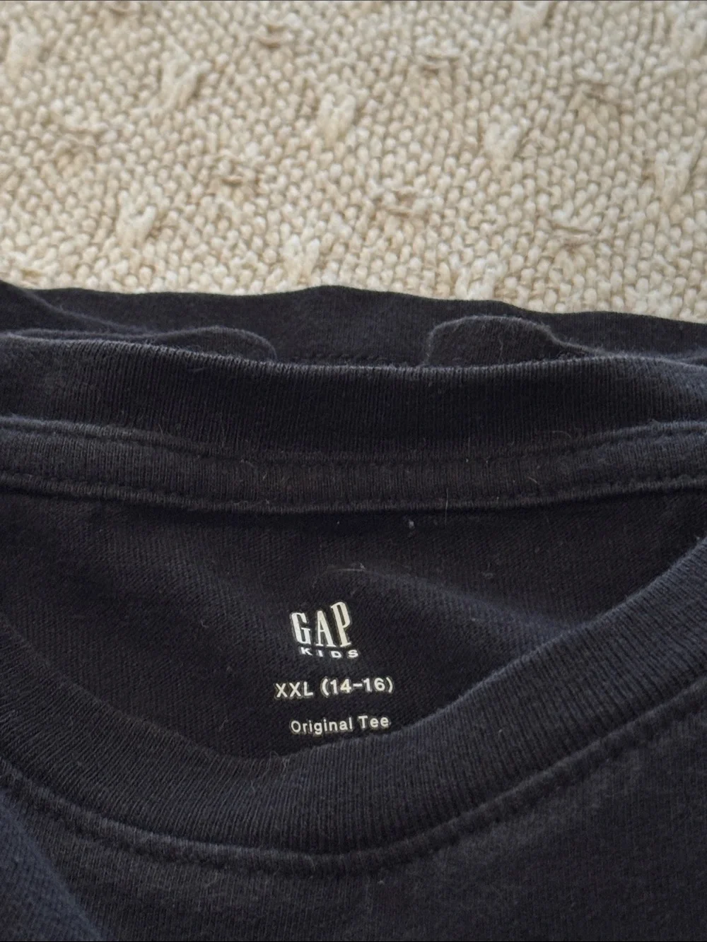GAP Kids 3-Pack Tee Set in Black, Light Blue Tie-Dye & Slate Blue
